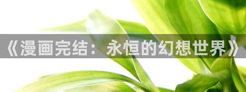 喵趣漫画2025最新版本下载：《漫画完结：永恒的幻想世界》