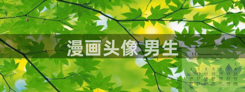 喵趣最新版本：漫画头像 男生